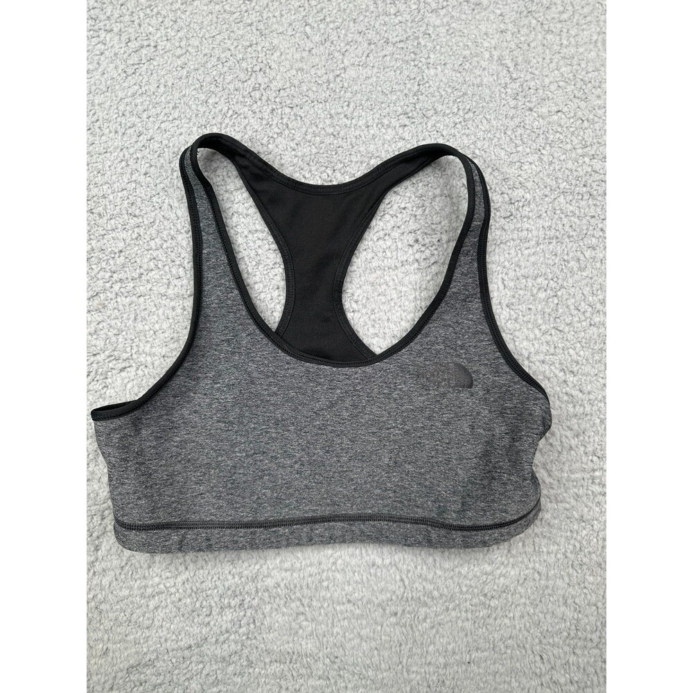 The North Face reversible sports bra black or gray